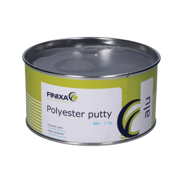 GAP 50 - Polyesterspachtel 2kg + Härter - alu