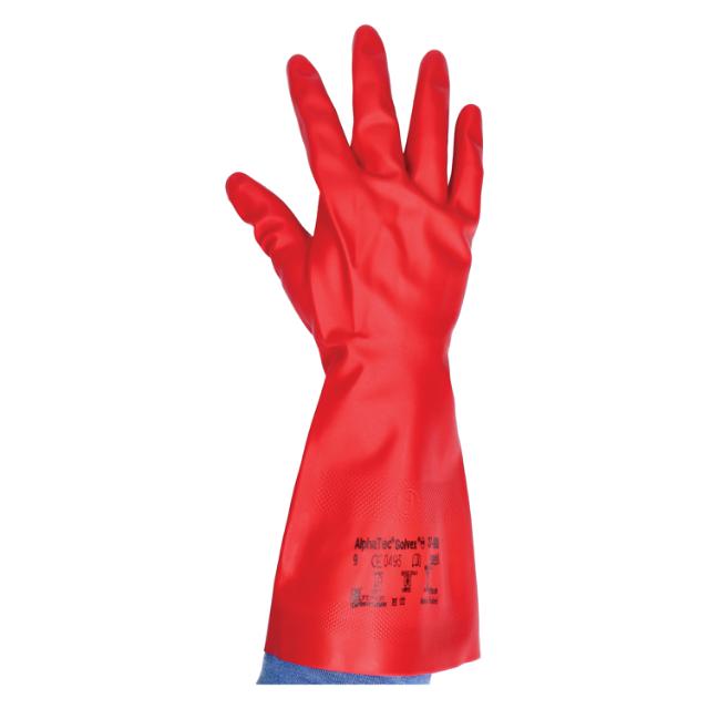 GLD 09 - Gants nitril couleur rouge L - 1 paire