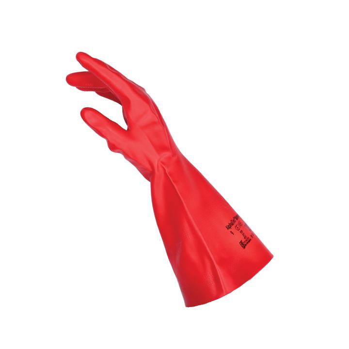 GLD - Gants nitril couleur rouge - 1 paire