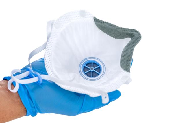 MAS 35 - stofmasker P3 met ventiel - 10st.