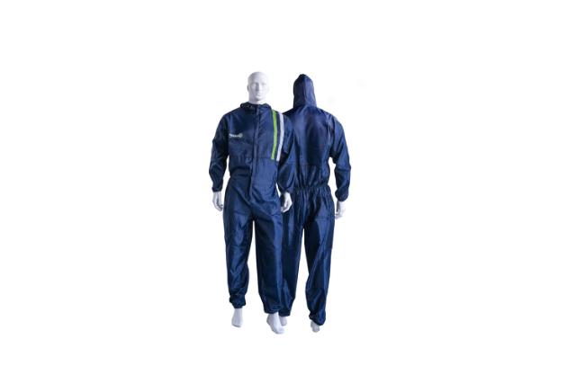 NSC 08 - Polyester spuitoverall blauw - M 46-48