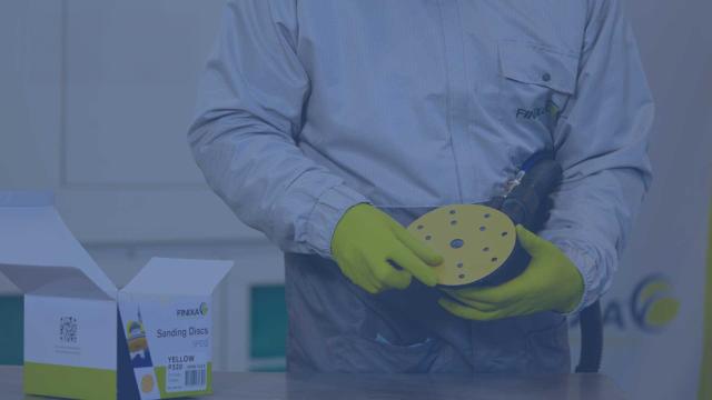 Efficient Sanding Discs for a paintable and even finish 